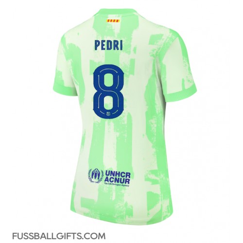 Barcelona Pedri Gonzalez #8 Fußballbekleidung 3rd trikot Damen 2024-25 Kurzarm